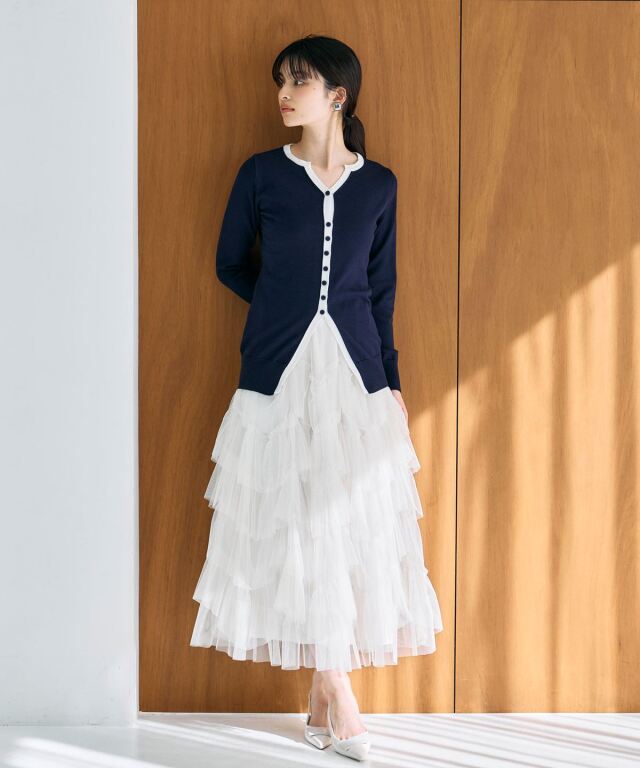 ARVELLIA】LAYERED TULLE SKIRT