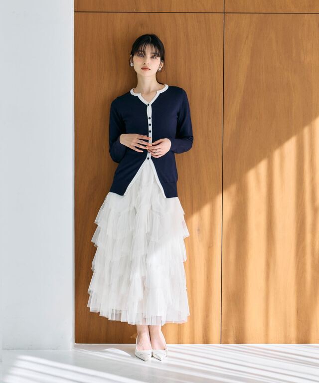 ARVELLIA】LAYERED TULLE SKIRT