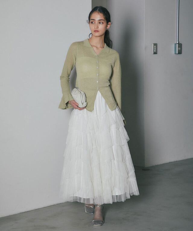 ARVELLIA】LAYERED TULLE SKIRT
