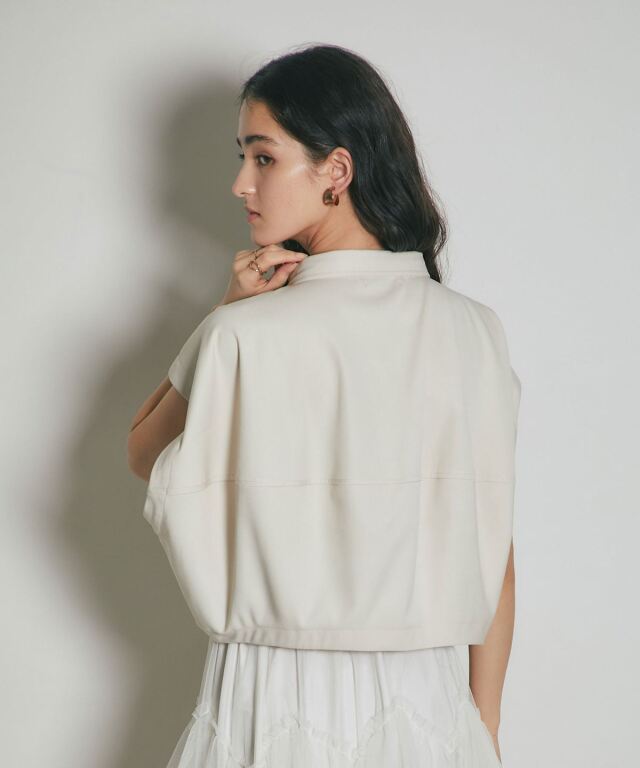 ARVELLIA】TUCKED SHORT VEST