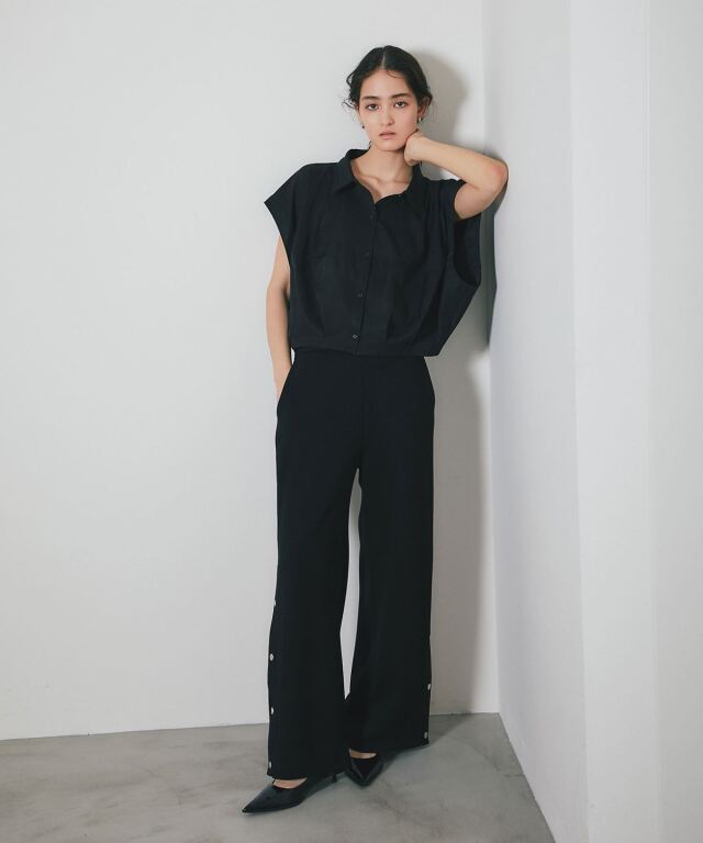 ARVELLIA】TUCKED SHORT VEST
