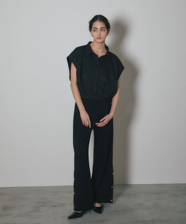 ARVELLIA】TUCKED SHORT VEST