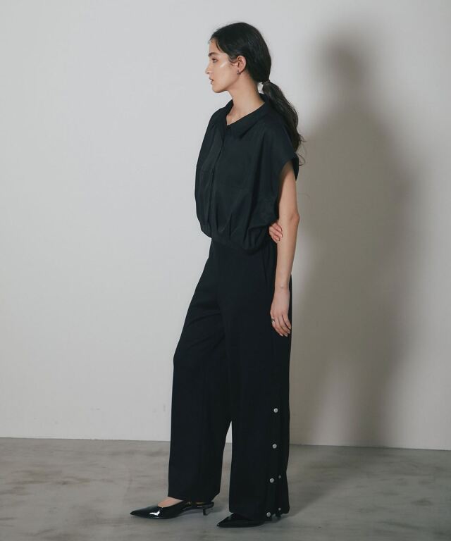 ARVELLIA】TUCKED SHORT VEST