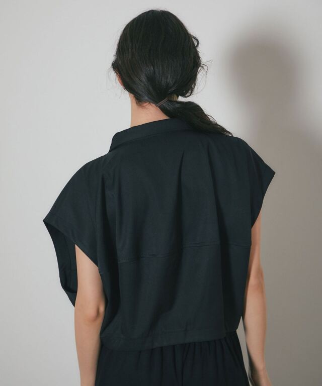 ARVELLIA】TUCKED SHORT VEST