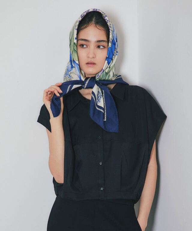 アンティークフォト　アンブロタイプ　 ハンサムな若者　フルケース付き ARVELLIA】TUCKED SHORT VEST