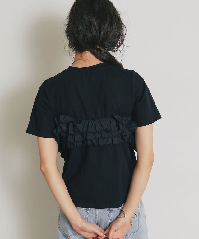 ARVELLIA】2WAY LAYERED RUFFLE TOP