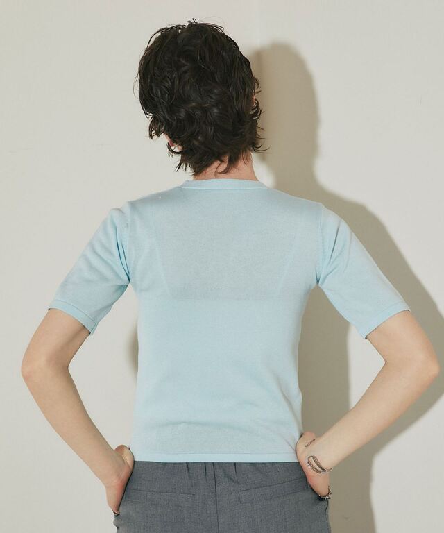 ARVELLIA】RUVHED KNIT TOP
