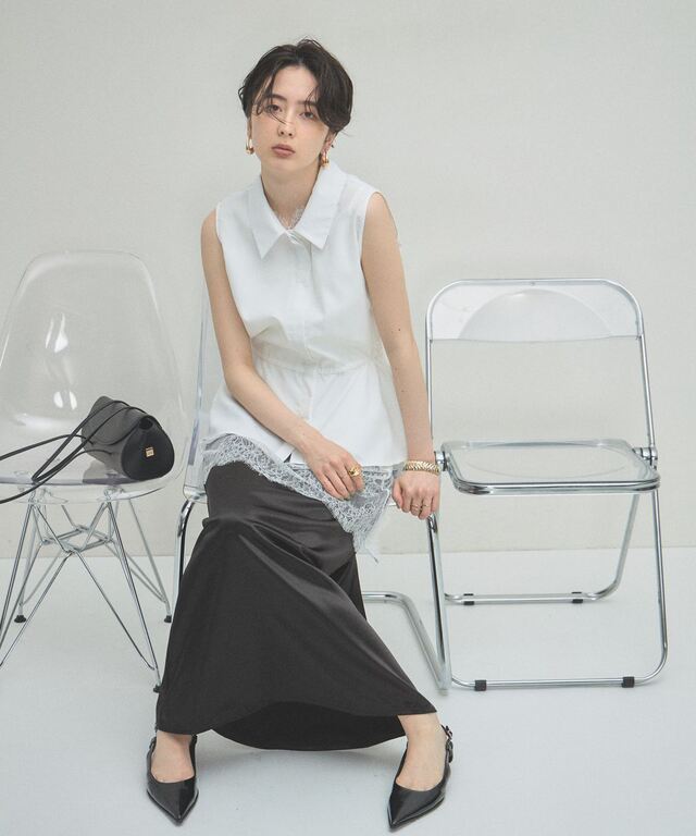 トーキョーパフォーマンスドール　　サイン入りなど ARVELLIA】WAIST DRAW BLOUSE
