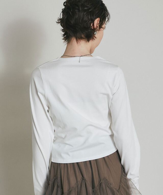 ARVELLIA】UV GATHER CARDIGAN