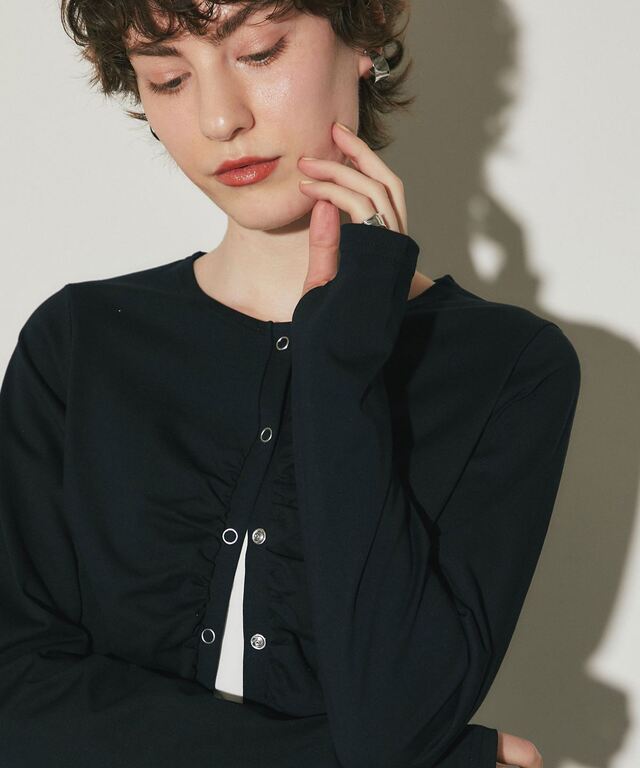 ARVELLIA】UV GATHER CARDIGAN