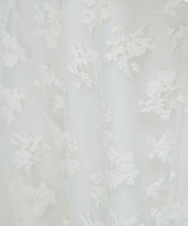 ARVELLIA】FLORAL EMBROIDERY PANTS