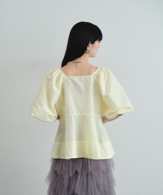 ARVELLIA】ARCHITECT SLEEVE BLOUSE
