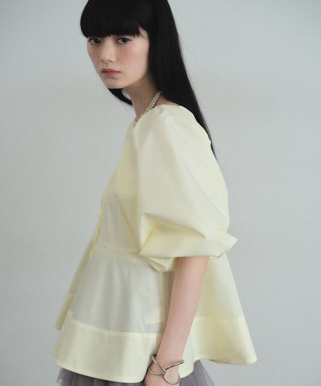 ARVELLIA】ARCHITECT SLEEVE BLOUSE