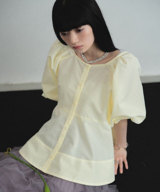 ARVELLIA】ARCHITECT SLEEVE BLOUSE