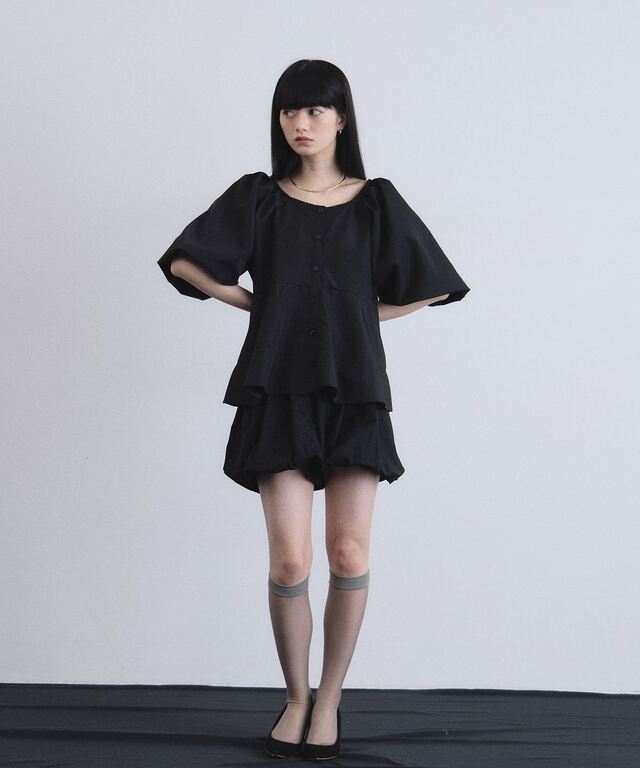 ARVELLIA】ARCHITECT SLEEVE BLOUSE