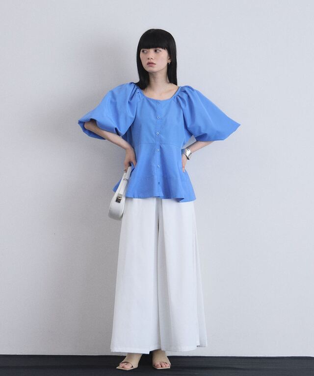 ARVELLIA】ARCHITECT SLEEVE BLOUSE