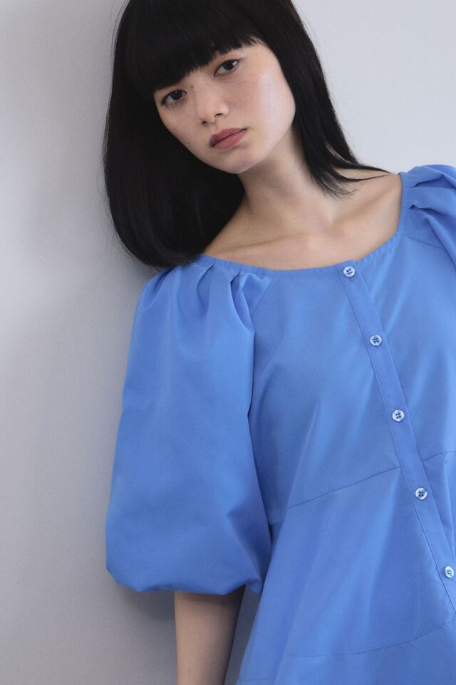 ARVELLIA】ARCHITECT SLEEVE BLOUSE