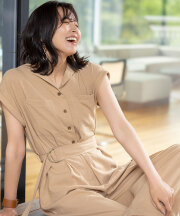 リネンライクオールインワン