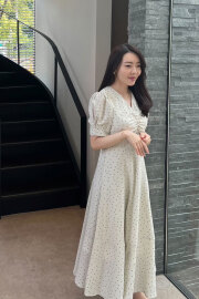 【@skinholictokyoさんコラボ】ドットワンピース※一部店舗のみ入荷