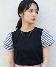 4月24日再販！フリルスリーブTシャツ
