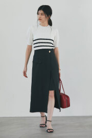 【8/15 SALE再値下げ！】レイヤードラップスカート＊SALE品につき返品/交換/注文確定後の変更キャンセル不可＊