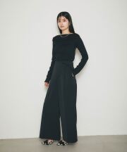 ラップワイドパンツ