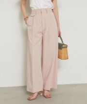 ラインタックストレートパンツ