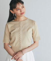 【@skinholictokyoさんコラボ】前後2WAYパールボタンカーディガン