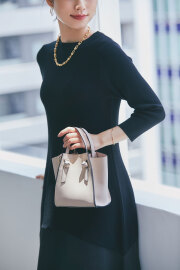 扇形ナノバッグ（スウェード）