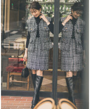 12月23日午前0:00WEB限定再販！【石井亜美さんコラボ】ツイードミニスカート
