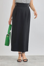 【3/15 SpringSALE】【水越みさとさん着用】ベルテッドタイトスカート＊SALE品につき返品/交換/注文確定後の変更キャンセル不可＊