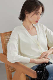 7月16日オフィシャルサイト限定少量再販！【@maria_r_t_yさんコラボ】UVカットVネックカーディガン