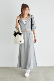 【3/15 SpringSALE】【成瀬愛里さんコラボ】裏毛セットアップ＊SALE品につき返品/交換/注文確定後の変更キャンセル不可＊