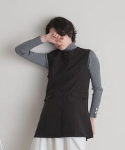 1月21日オフィシャルサイト限定再販！ボタンデザインフレアジレ