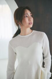 2月24日オフィシャルサイト限定少量再販！【マシェリコラボ】ビスチェ切替ニットチュニック