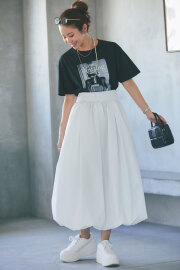 【mana maruyamaさんコラボ】ボリュームバルーンスカート