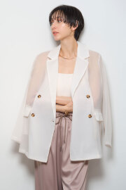 6月28日再販！【mayoさんコラボ】ダブルボタンシアージャケット