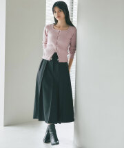 【FINAL SALE】ビジュ付きプリーツスカート＊SALE品につき返品/交換/注文確定後の変更キャンセル不可＊