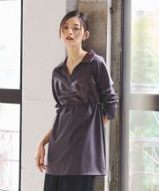 【FINAL SALE】レザードッキングシャツ＊SALE品につき返品/交換/注文確定後の変更キャンセル不可＊