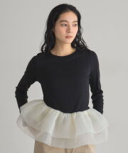 2月15日WEB限定再販！ボリュームフリルカットソー