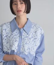 5月1日オフィシャルサイト限定再販！ケミカルレースブラウス