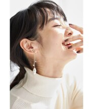 ロングバロックパールイヤリング　 ≪返品・交換不可商品≫※一部店舗のみ入荷