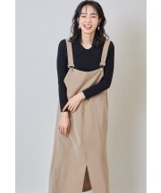 スリットサロペットワンピース※一部店舗のみ入荷