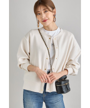 【WEB限定】ゴールドボタンカーディガン