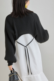 【WEB限定】ショートボレロカーディガン