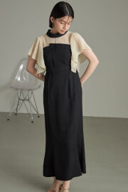 【6/28 SALE追加！】【WEB限定】プリーツフリルワンピース