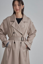 【袖取り外し可能】2WAYトレンチコート※一部店舗のみ入荷