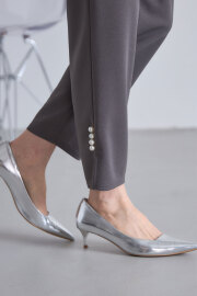 裾パールカットジョーゼットパンツ※一部店舗のみ入荷