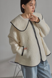 ループブークレビッグカラーコート※一部店舗のみ入荷