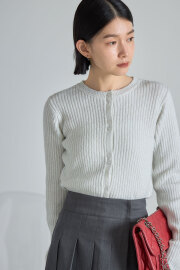 1月新色入荷！前後２WAYラメカーディガン※一部店舗のみ入荷